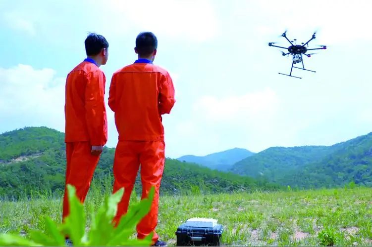 德宏无人机倾斜摄影巡检拍摄